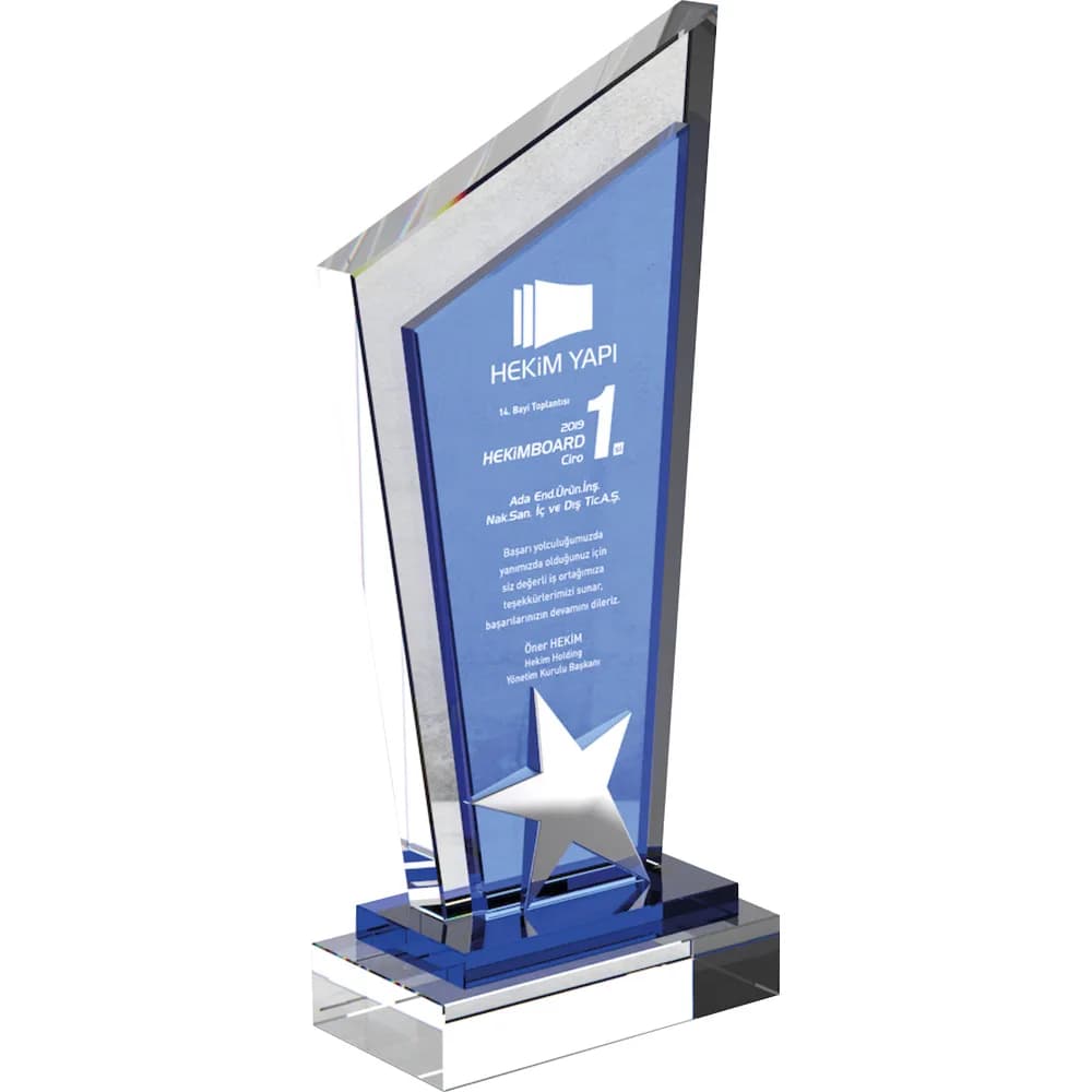 Kristal Plaket